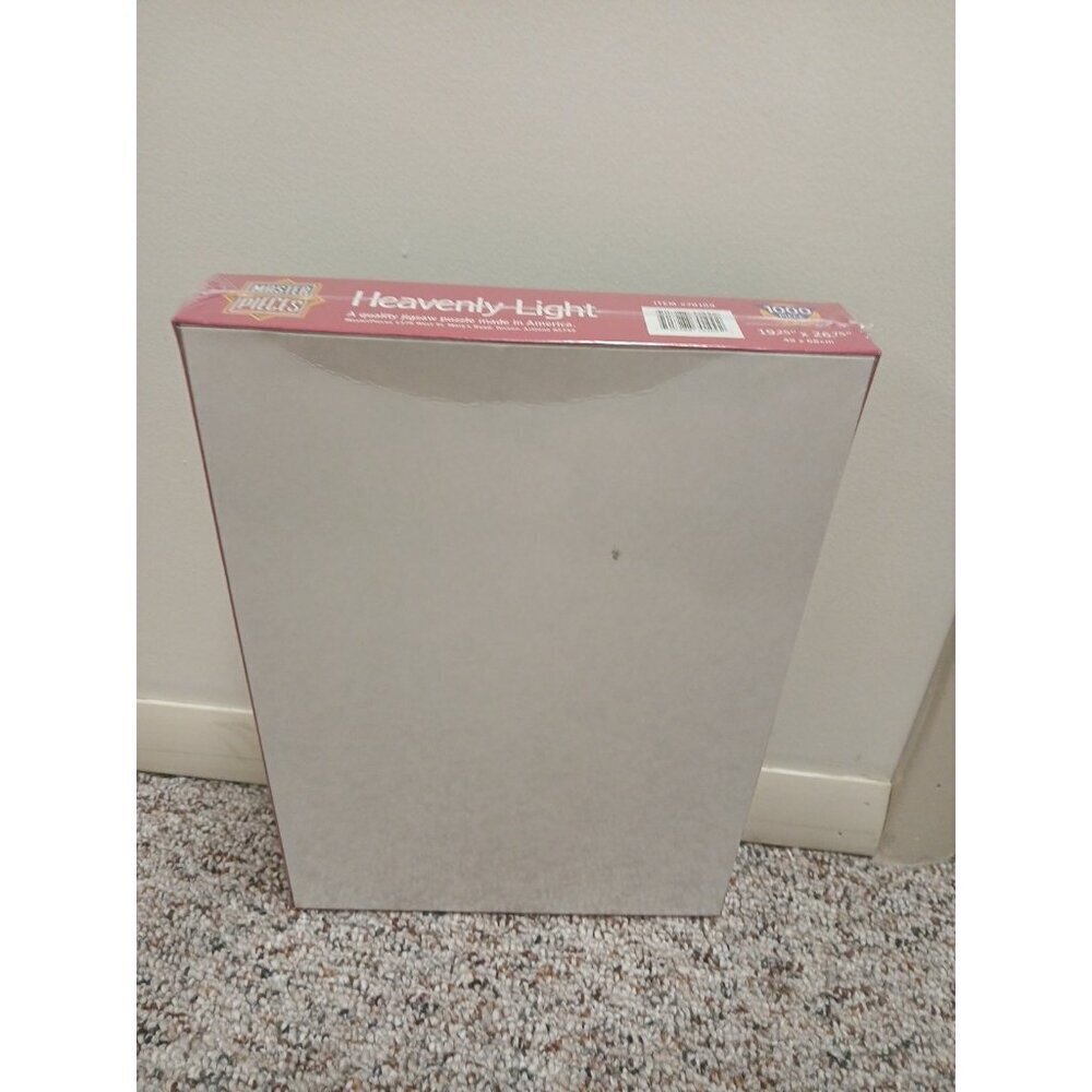 MASTERPIECES 1000 PCS JIGSAW PUZZLE "HEAVENLY LIGHT" BRAND NEW! 19.25"x26.75" - Picture 3 of 5